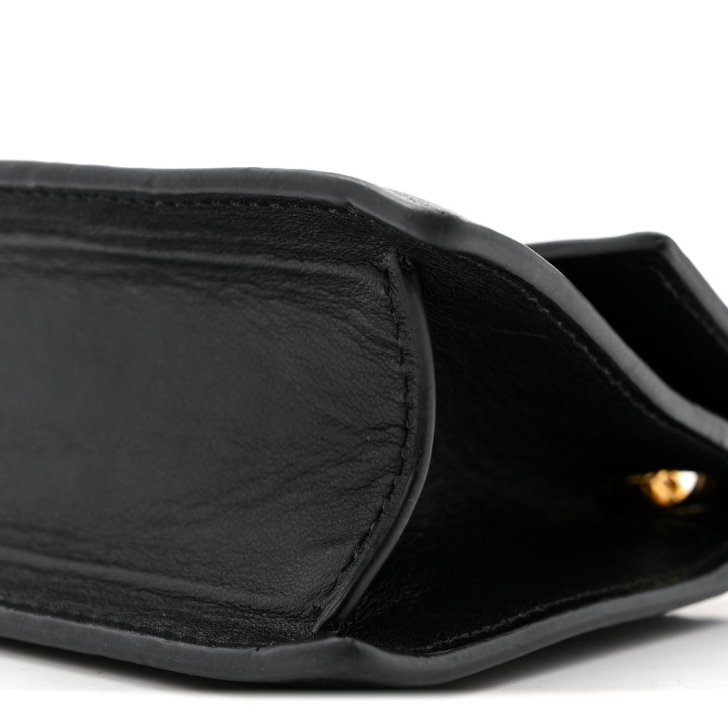Smooth Calfskin Le Piccolo Black