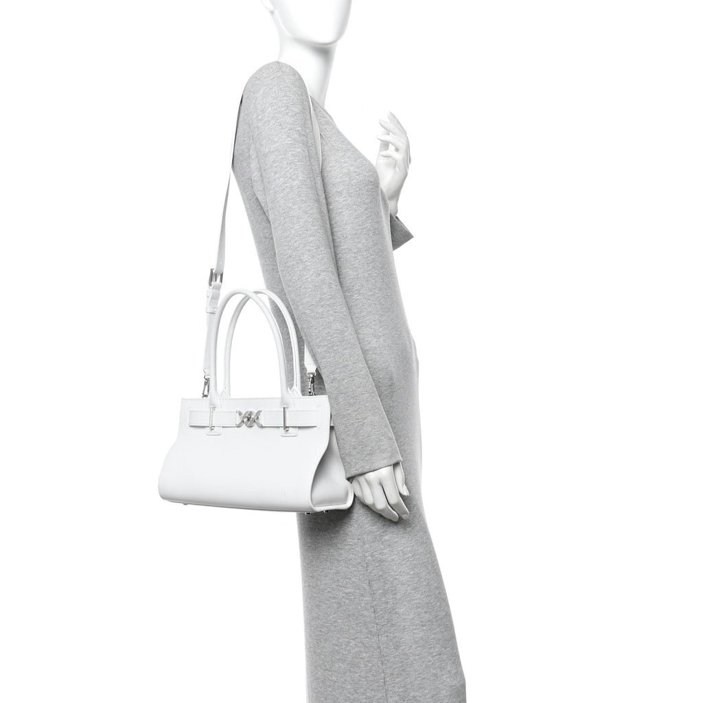 Calfskin Medusa '95 Tote Bag White