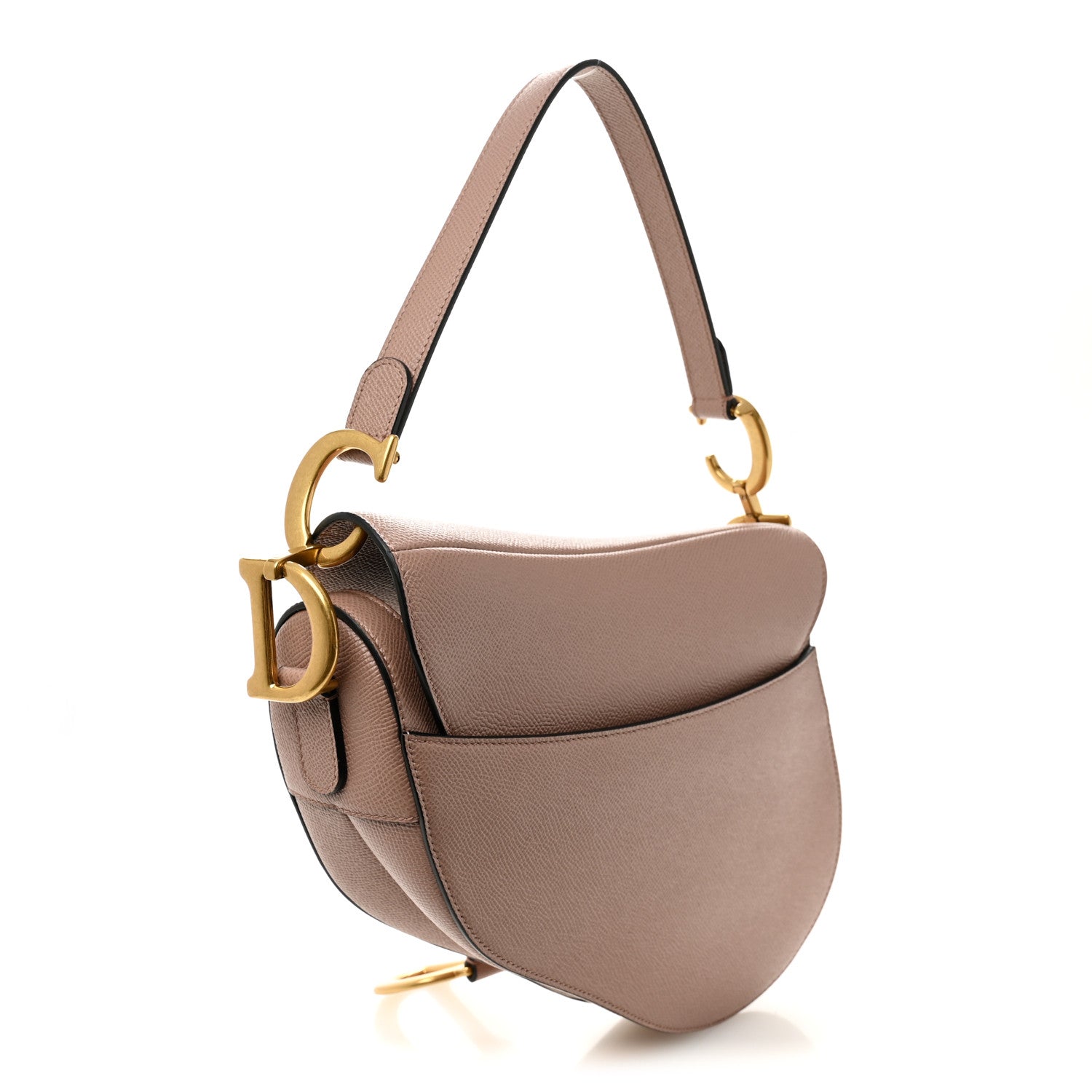 Calfskin Saddle Bag Pink