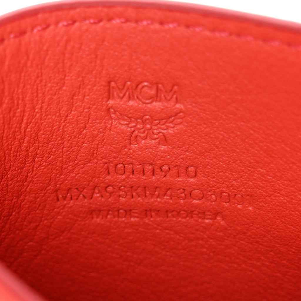 Calfskin Ottomar Monogram  Case Hot Coral