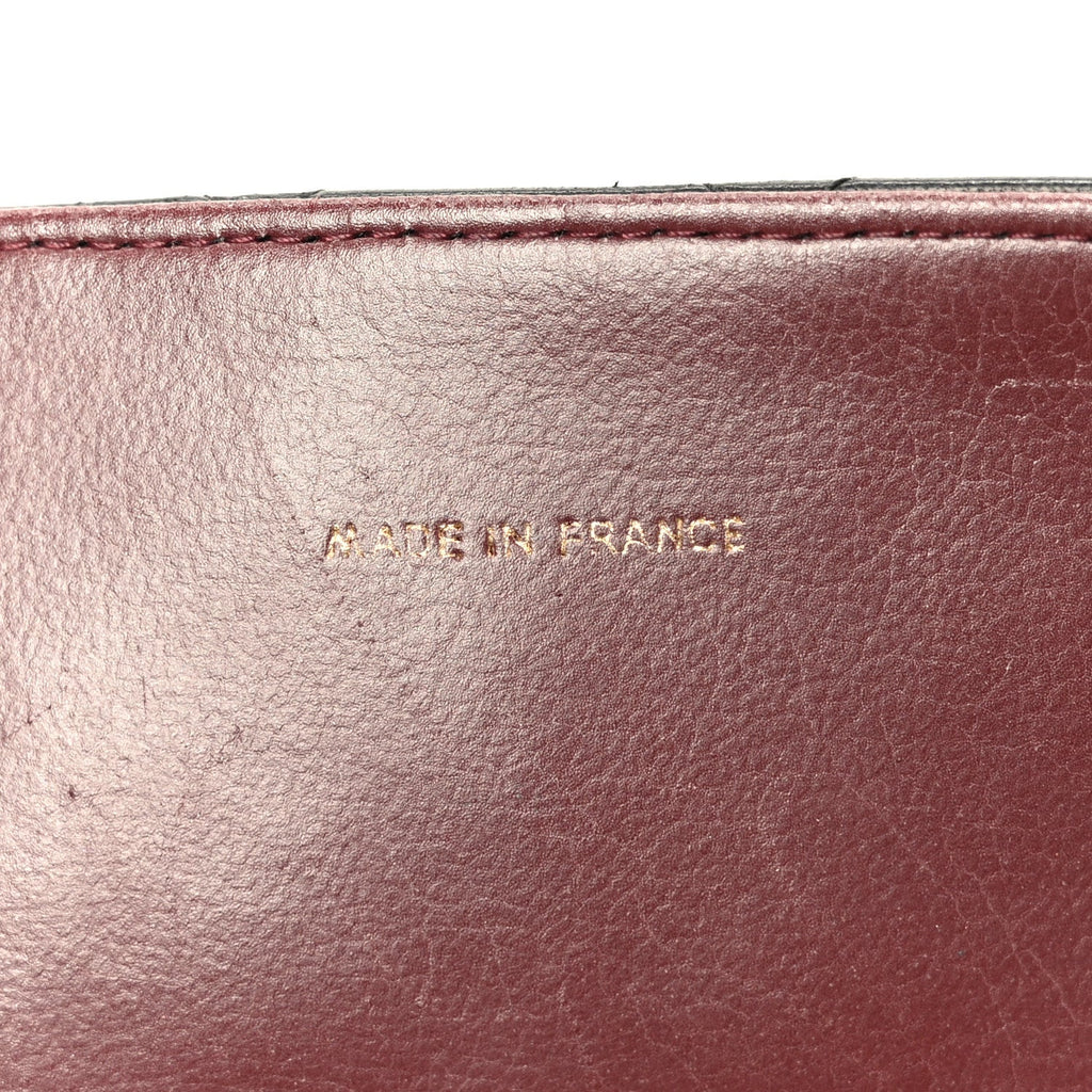 Lambskin Quilted Medium Single Flap Black