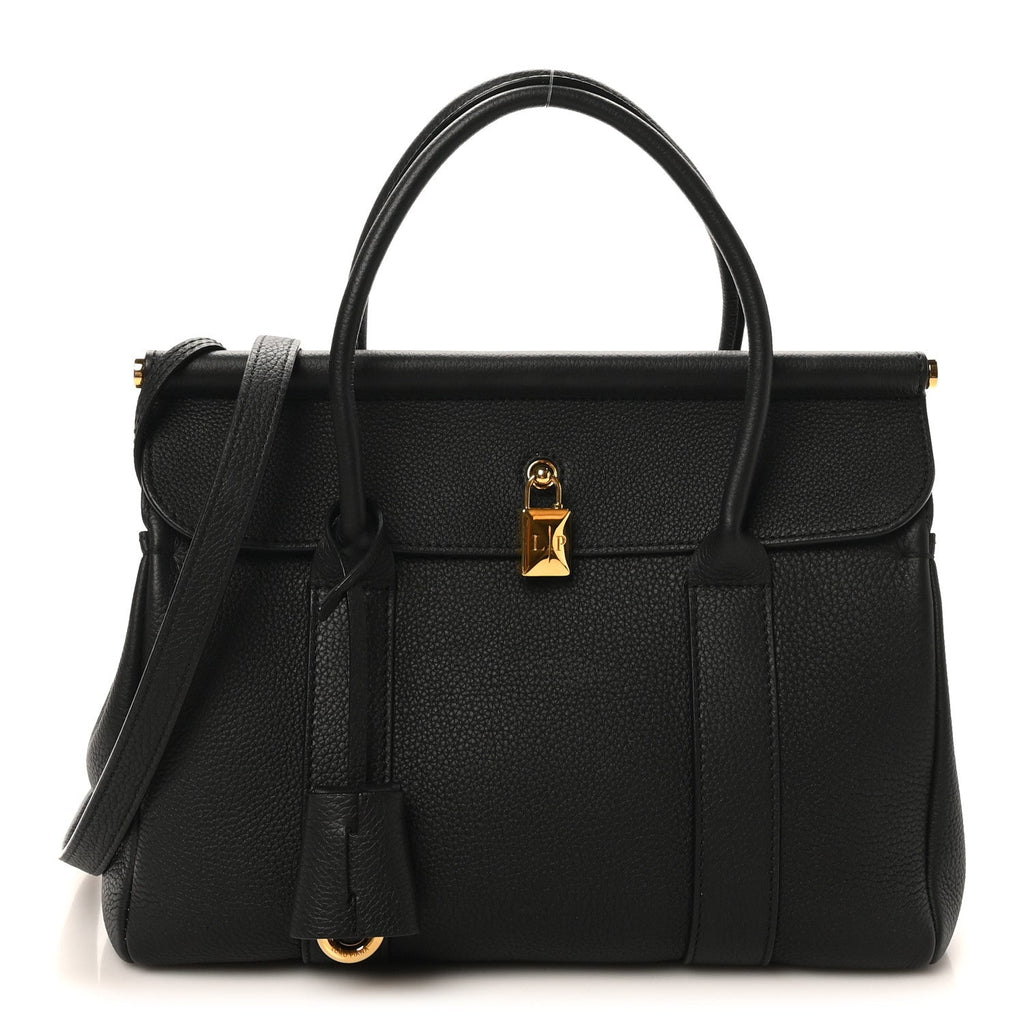 Calfskin L25 Loom Bag Black