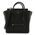 Smooth Calfskin Nano Luggage Black
