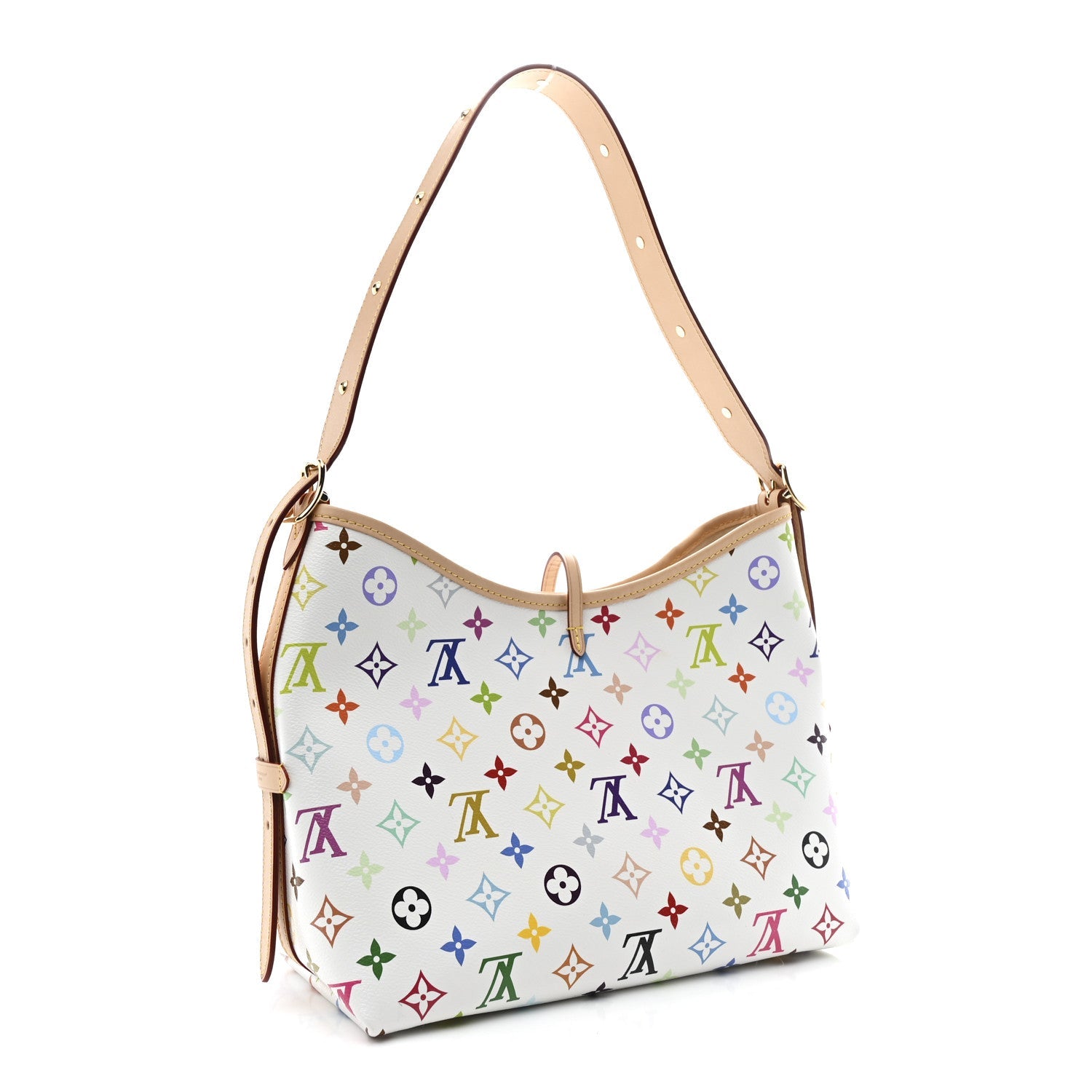LV X TM Monogram Multicolor CarryAll PM White