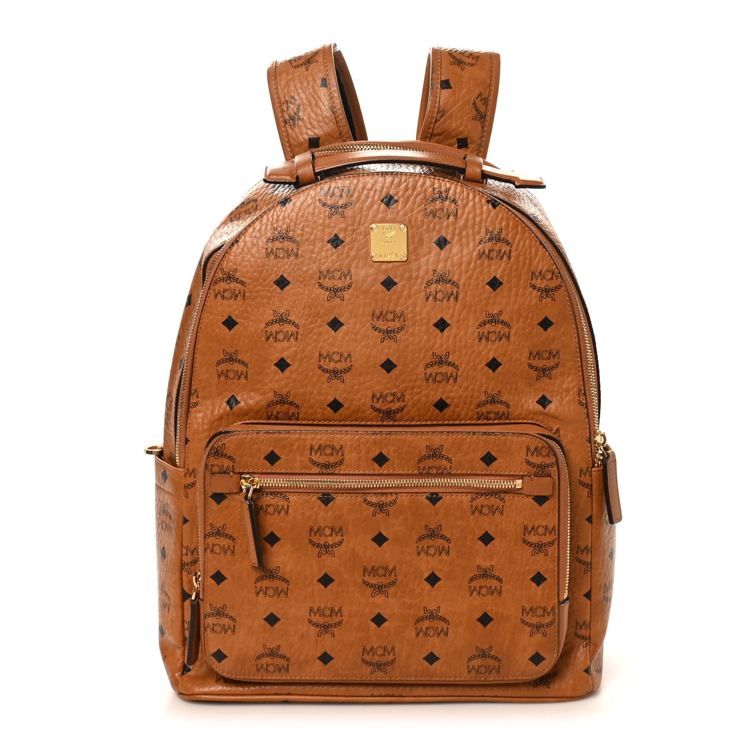 Visetos Medium Stark Backpack Cognac