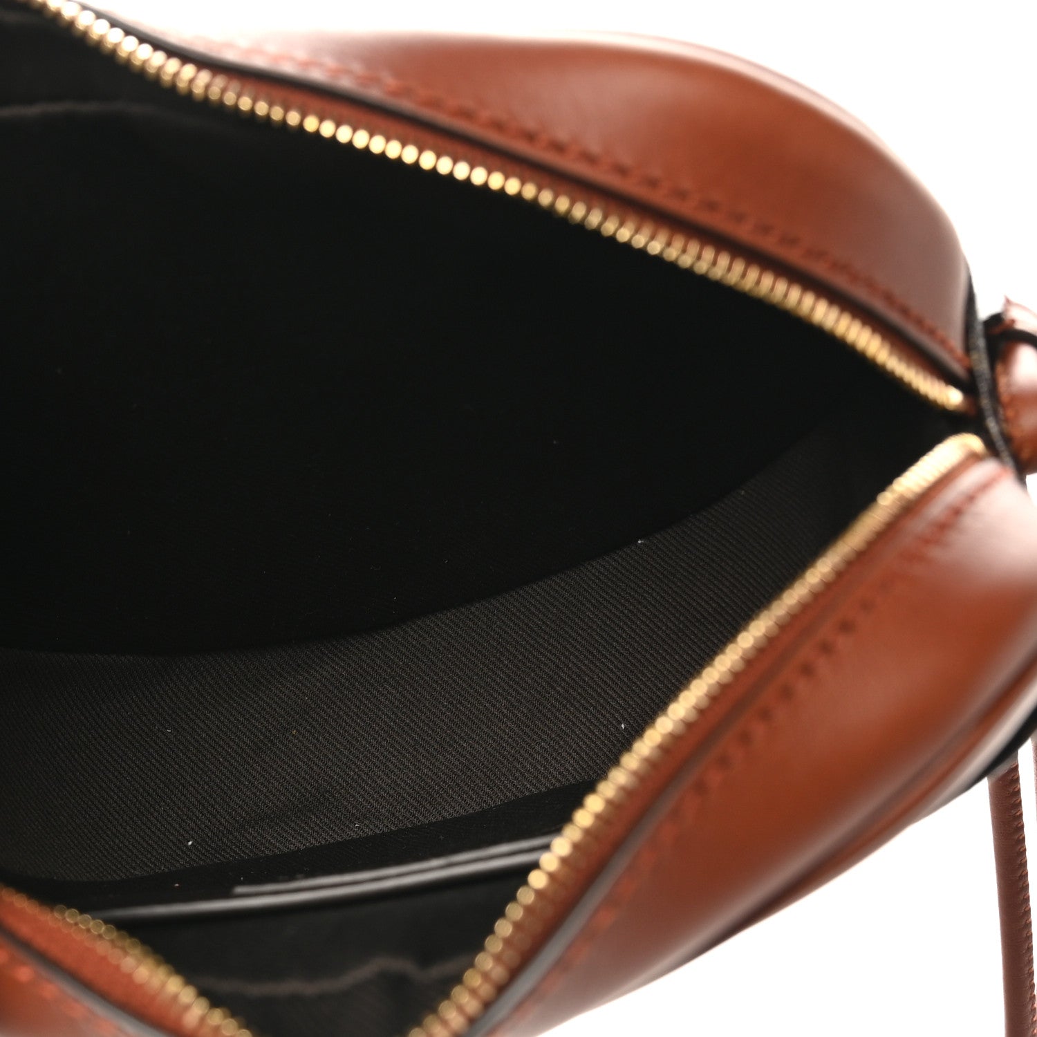 Canvas Smooth Calfskin Le Monogramme Coeur Crossbody Chestnut