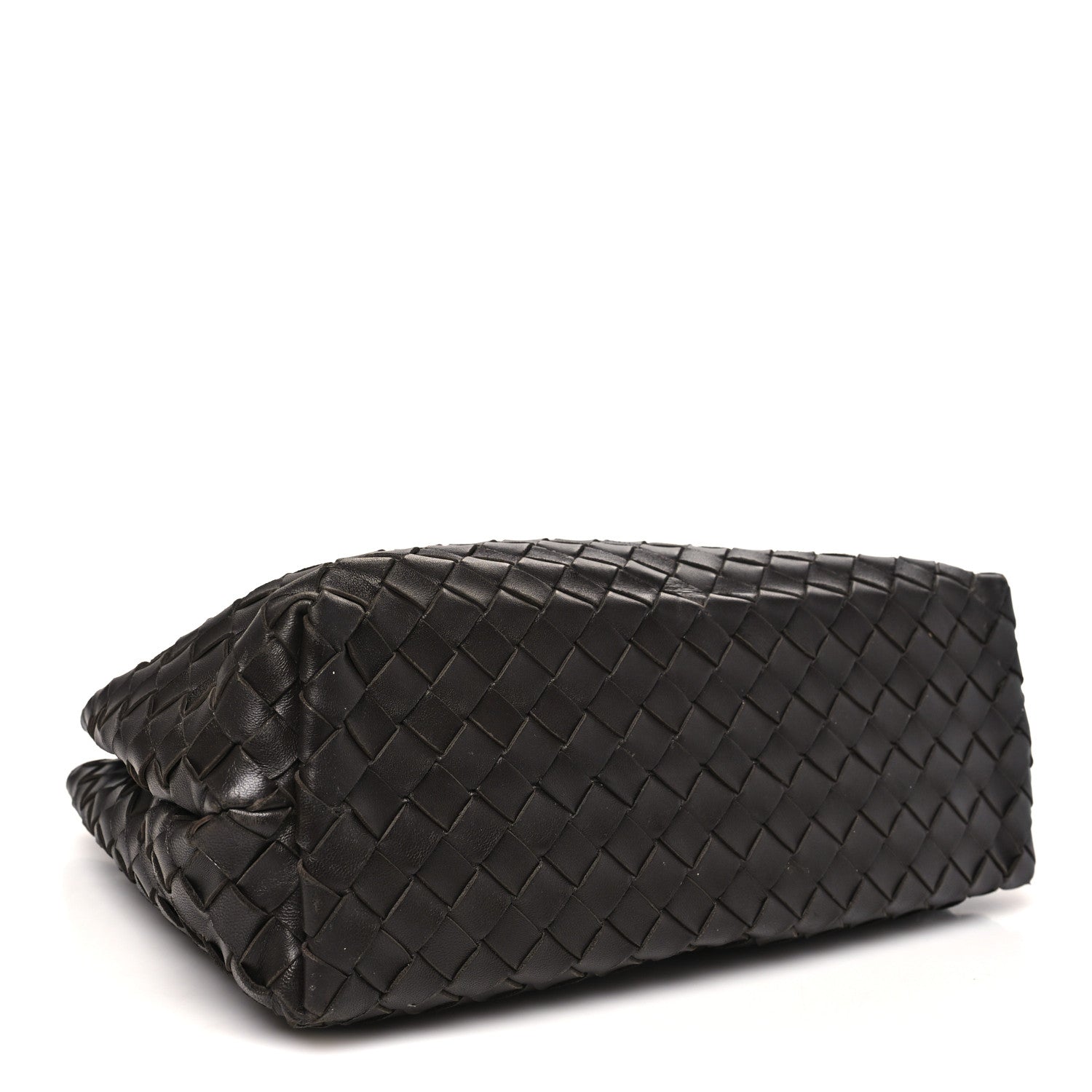 Nappa Intrecciato Medium Andiamo Shoulder Bag Fondant
