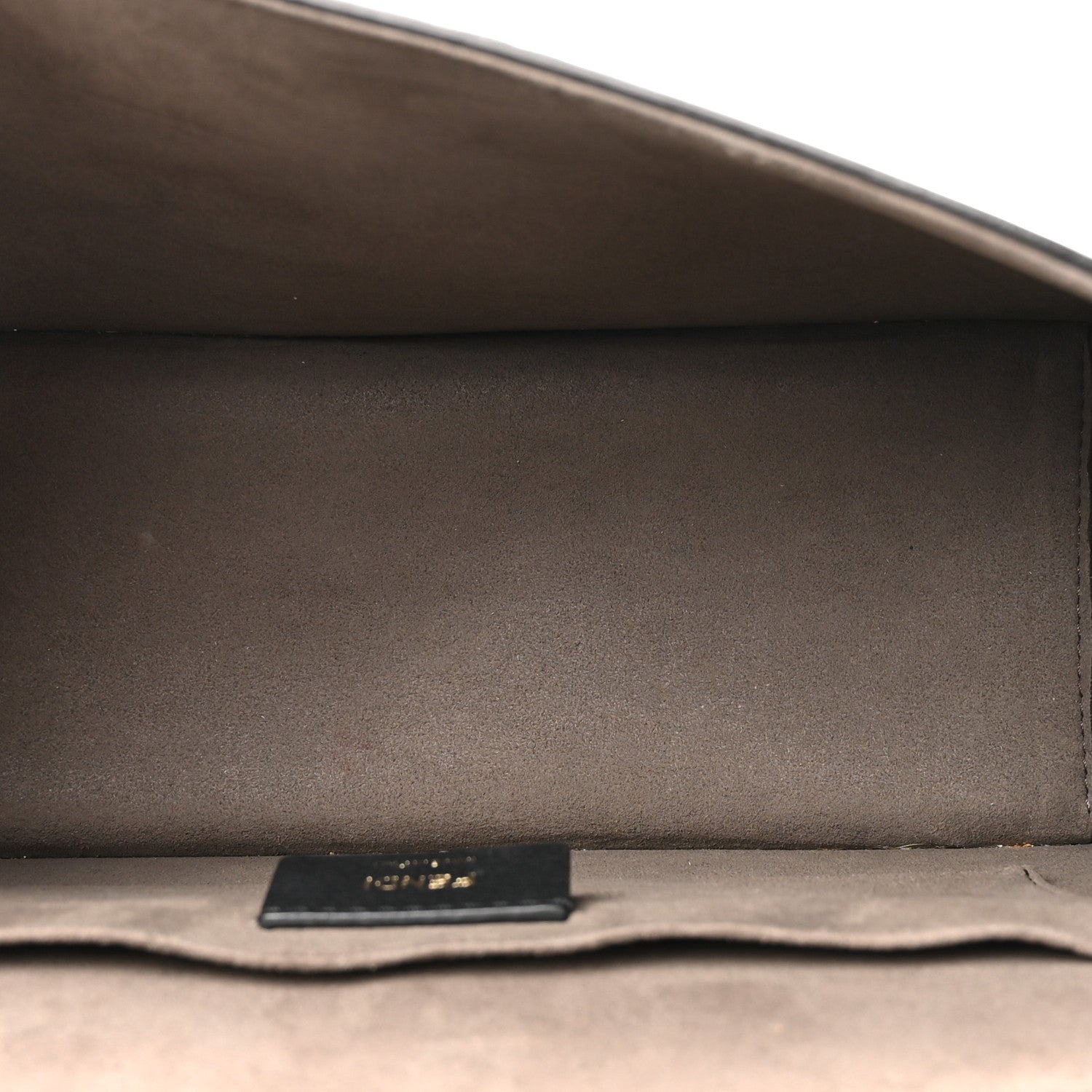 Vitello Century Opaco F is Fendi Kan I Shoulder Bag Blu Scuro