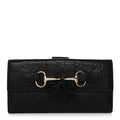 Guccissima Emily Continental Wallet Black
