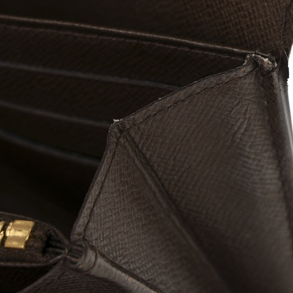 Damier Ebene Sarah Wallet