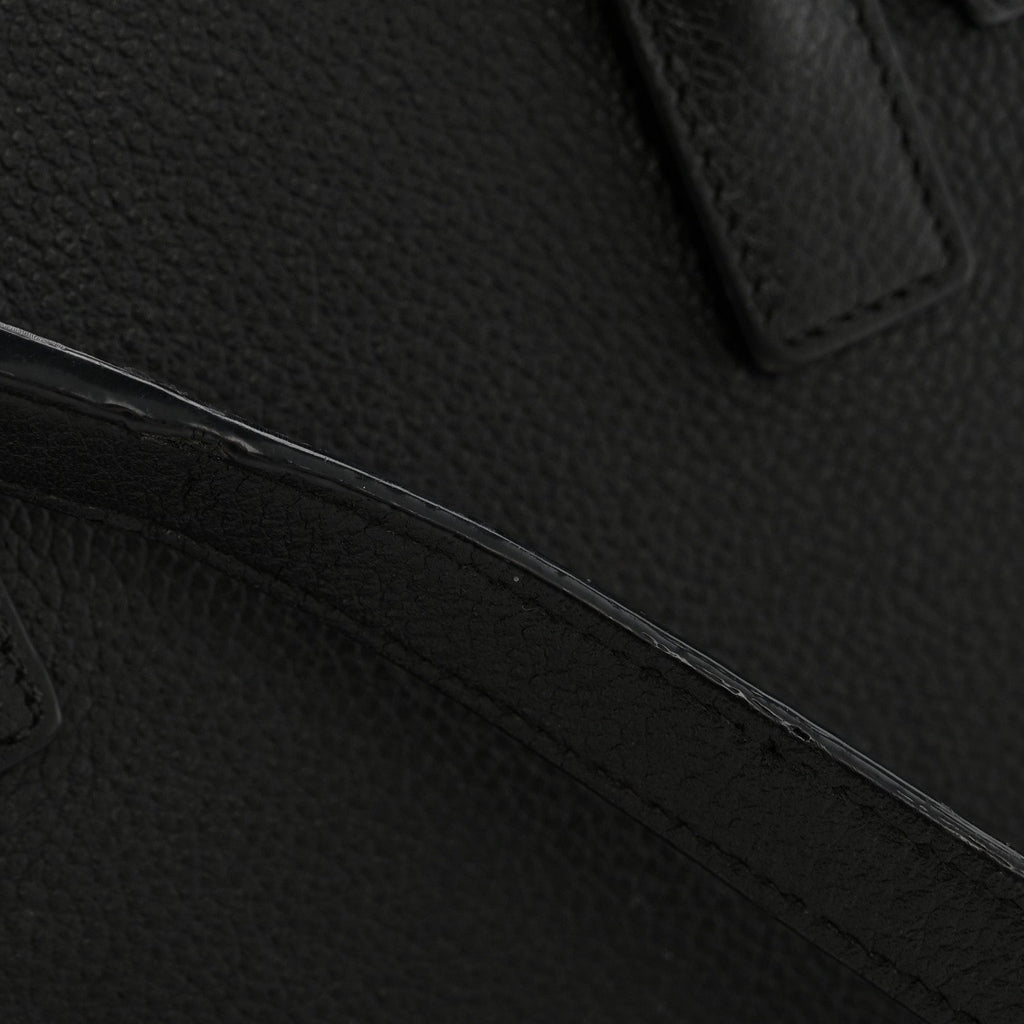 Calfskin Nano Sac De Jour Black