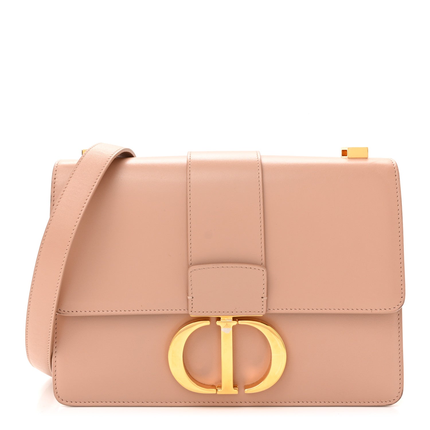 Box Calfskin 30 Montaigne Flap Bag Rose Des Vents