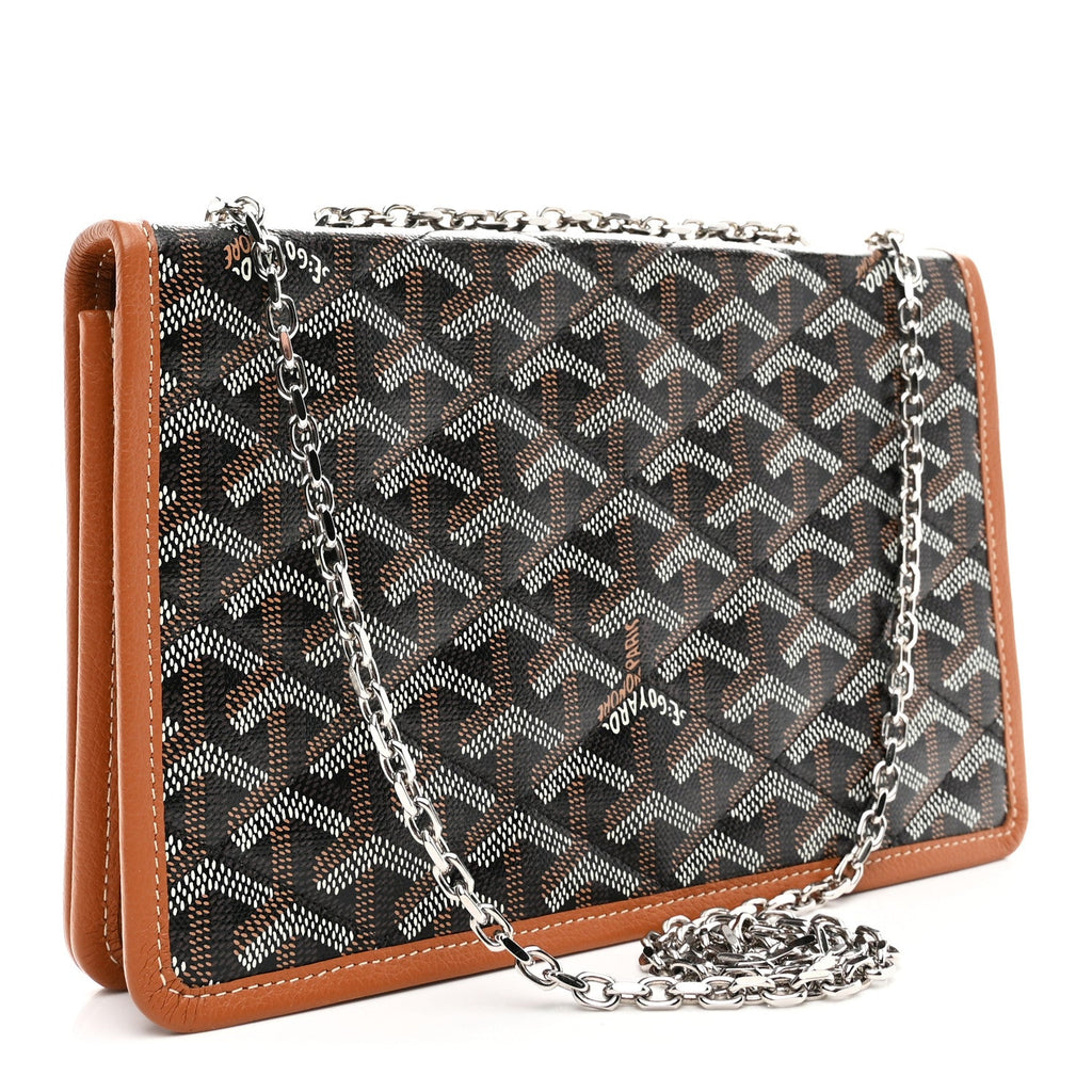 Goyardine Alexandre III Bag Black Gold