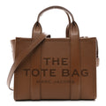 Grained Calfskin Small The Tote Bag Argan Oil