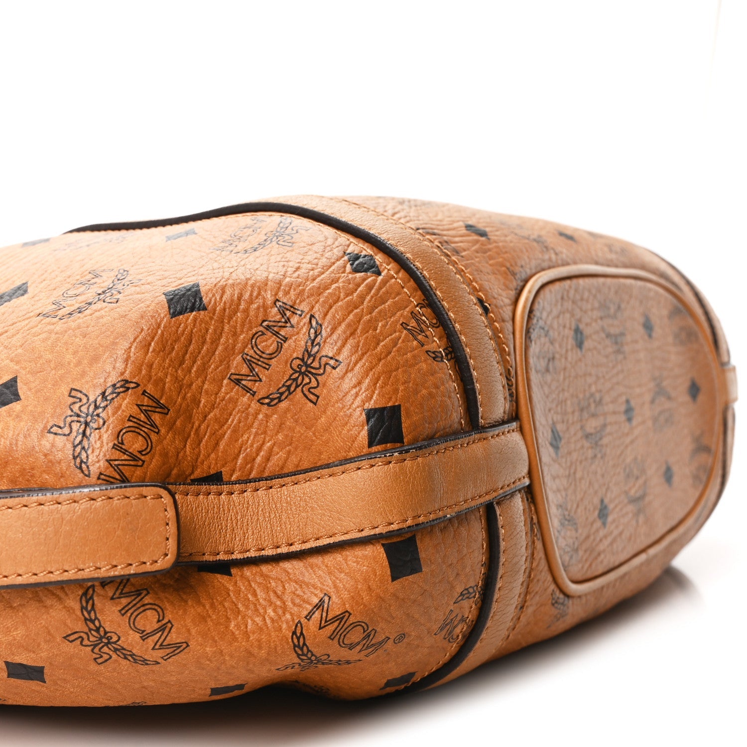Visetos Drawstring Shopper Cognac
