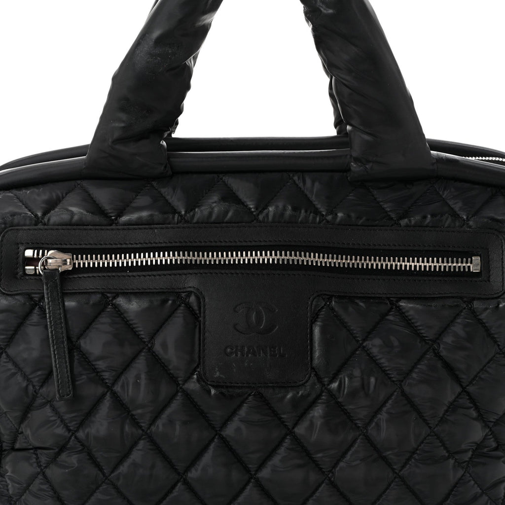 Nylon Coco Cocoon Bowler Black