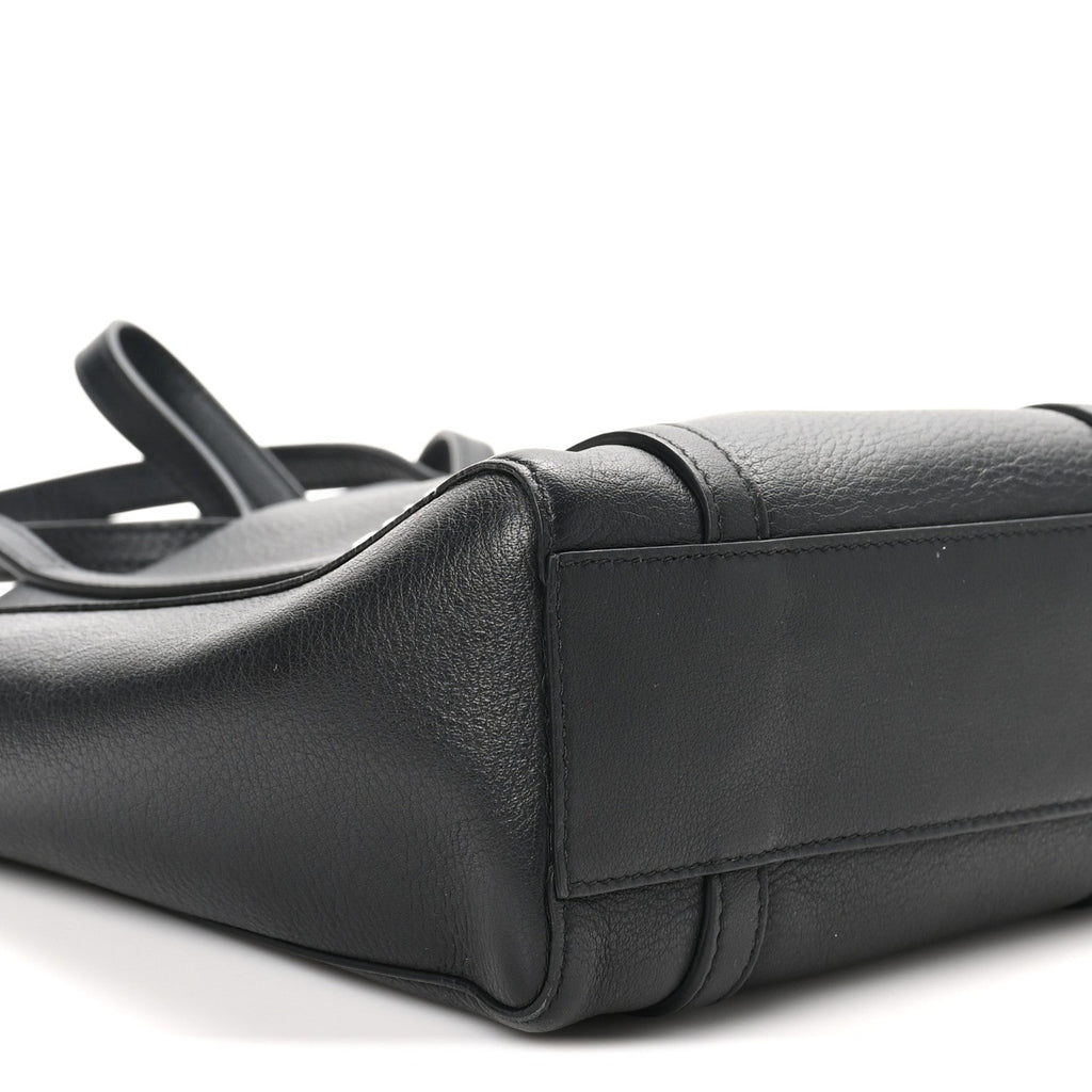 Calfskin XXS Everyday Tote Black