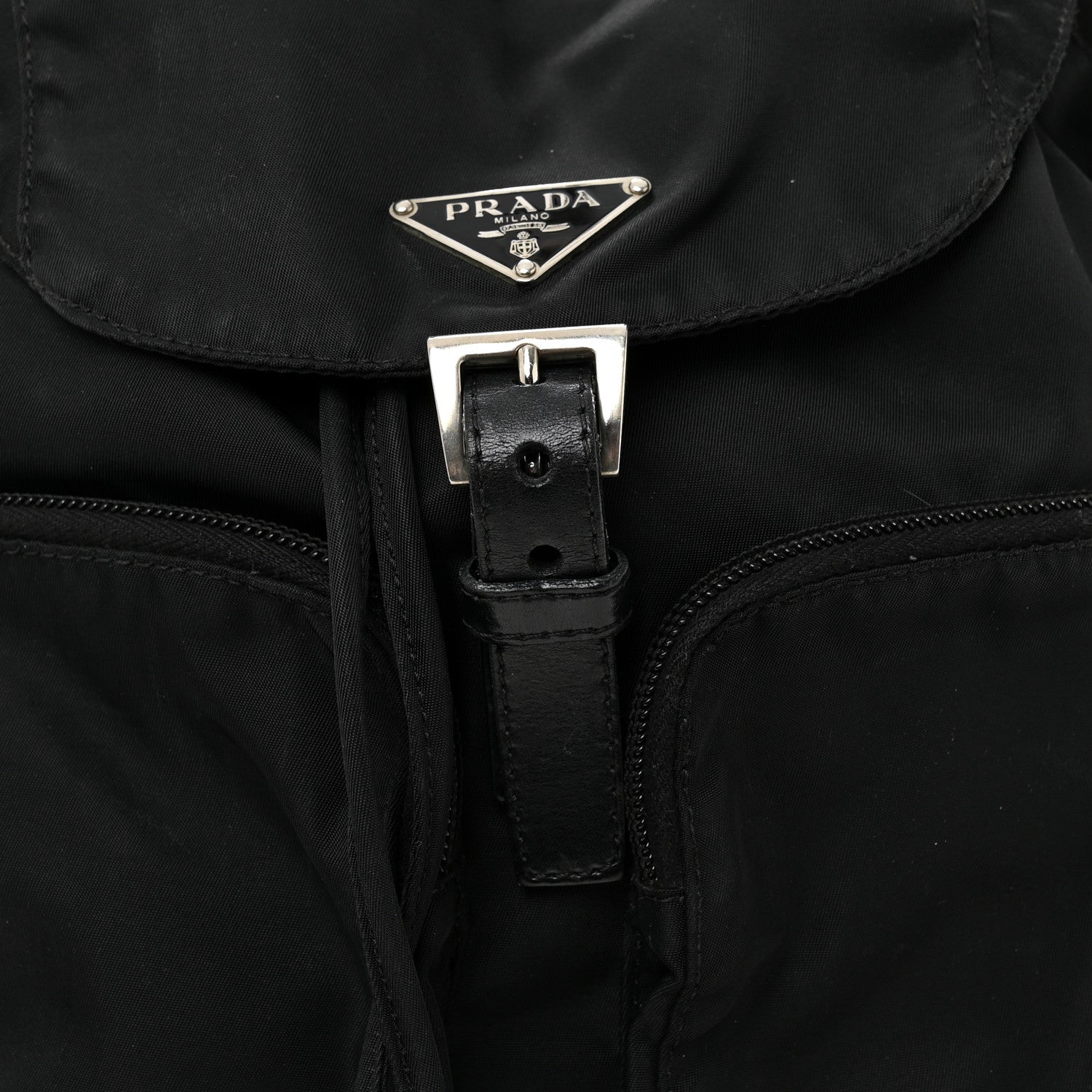 Tessuto Nylon Vela Small Backpack Black