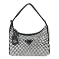 Satin Crystal Mini Re-Edition 2000 Bag Cristal