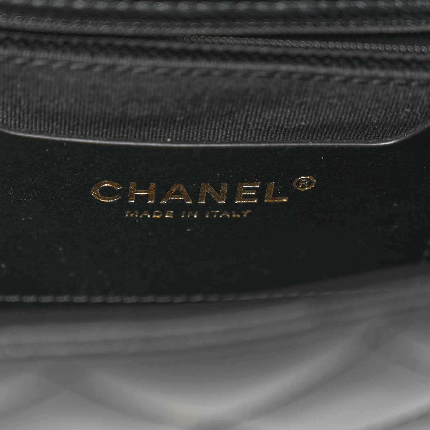 Lambskin Patent Calfskin Quilted Small Flap Bag Black
