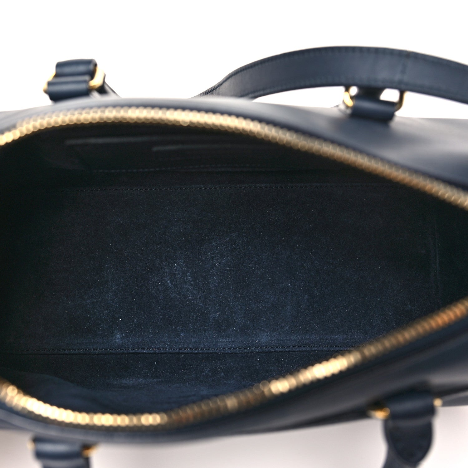 Calfskin Classic Baby Duffle Navy Blue