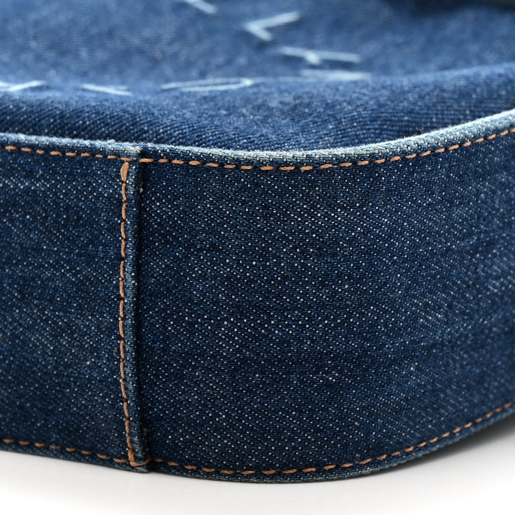 Eco Alter Denim Logo Small Camera Bag Orion Blue