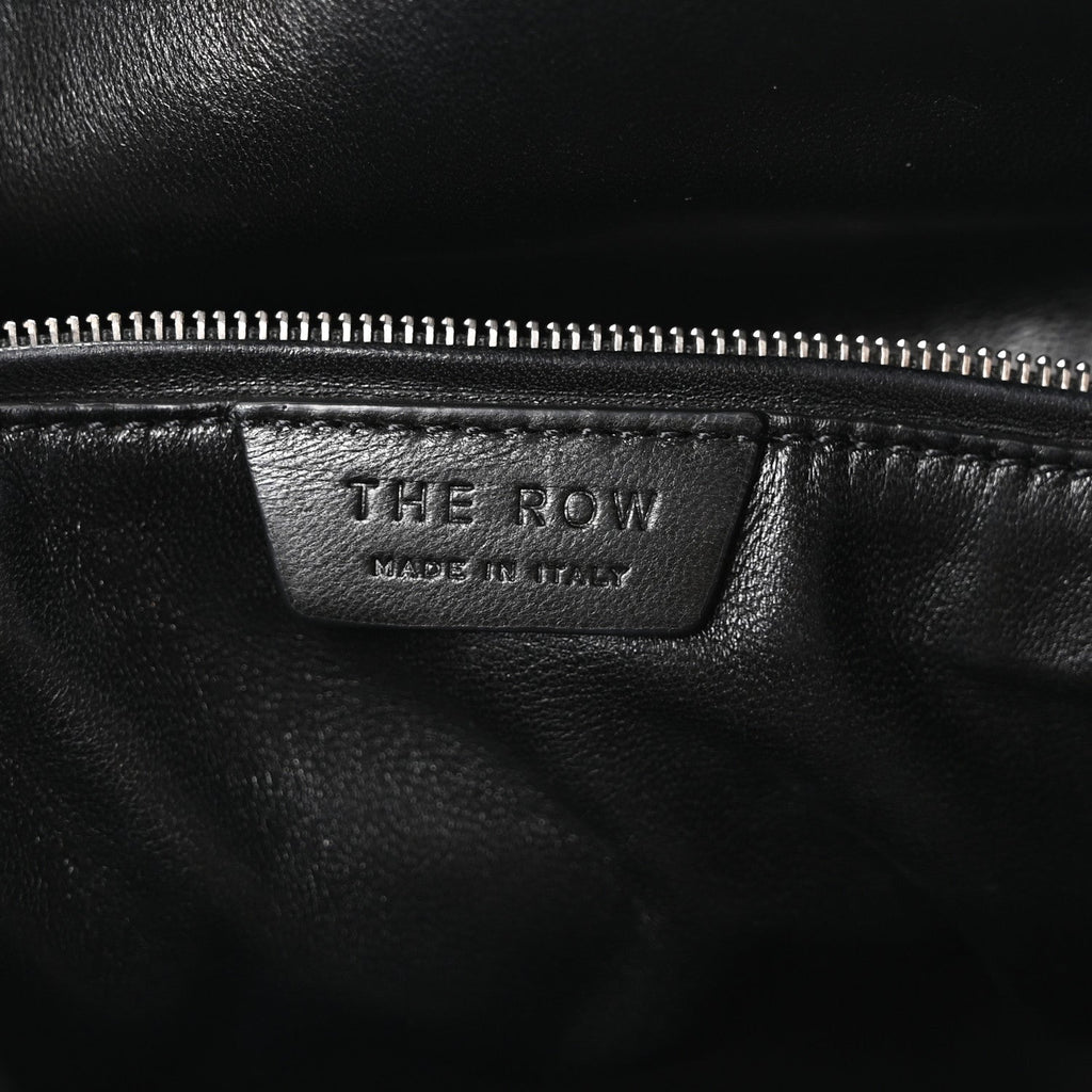 Grained Calfskin Large N/S Park Tote Black