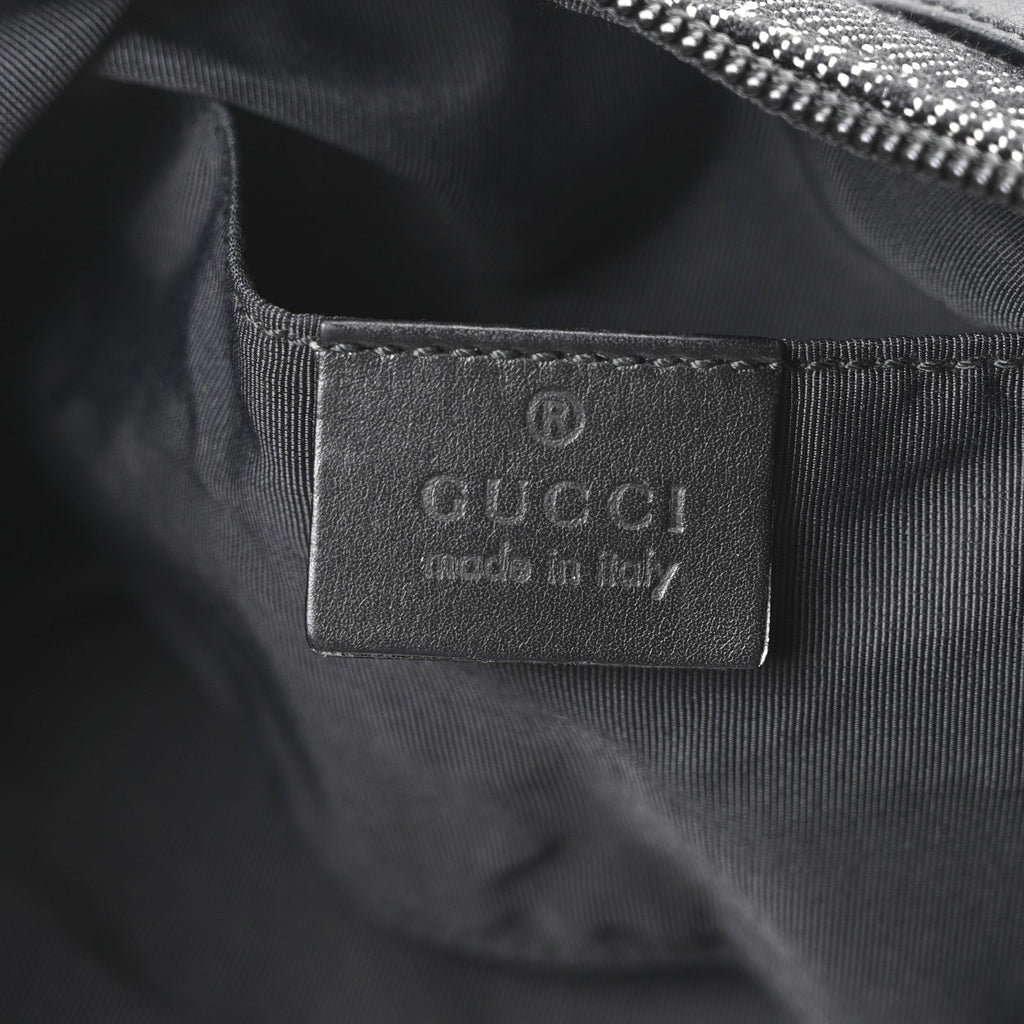 Denim Monogram Pochette Black
