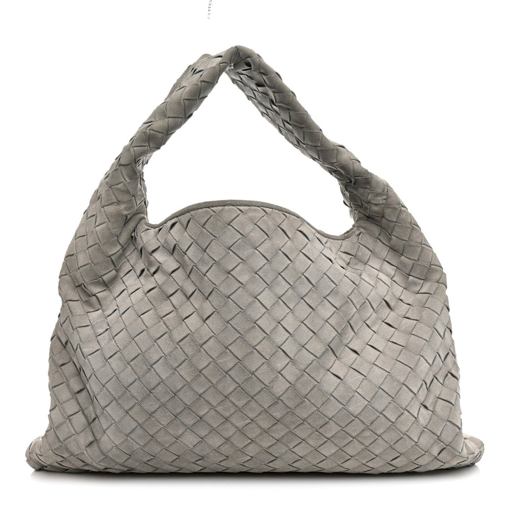 Suede Intrecciato Small Hop Sterling
