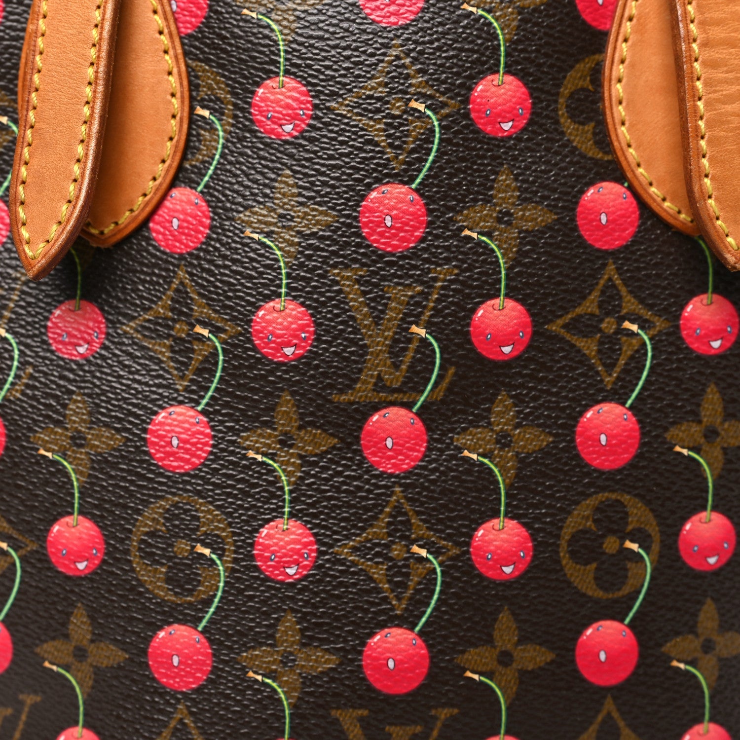 Monogram Cerises Bucket Bag