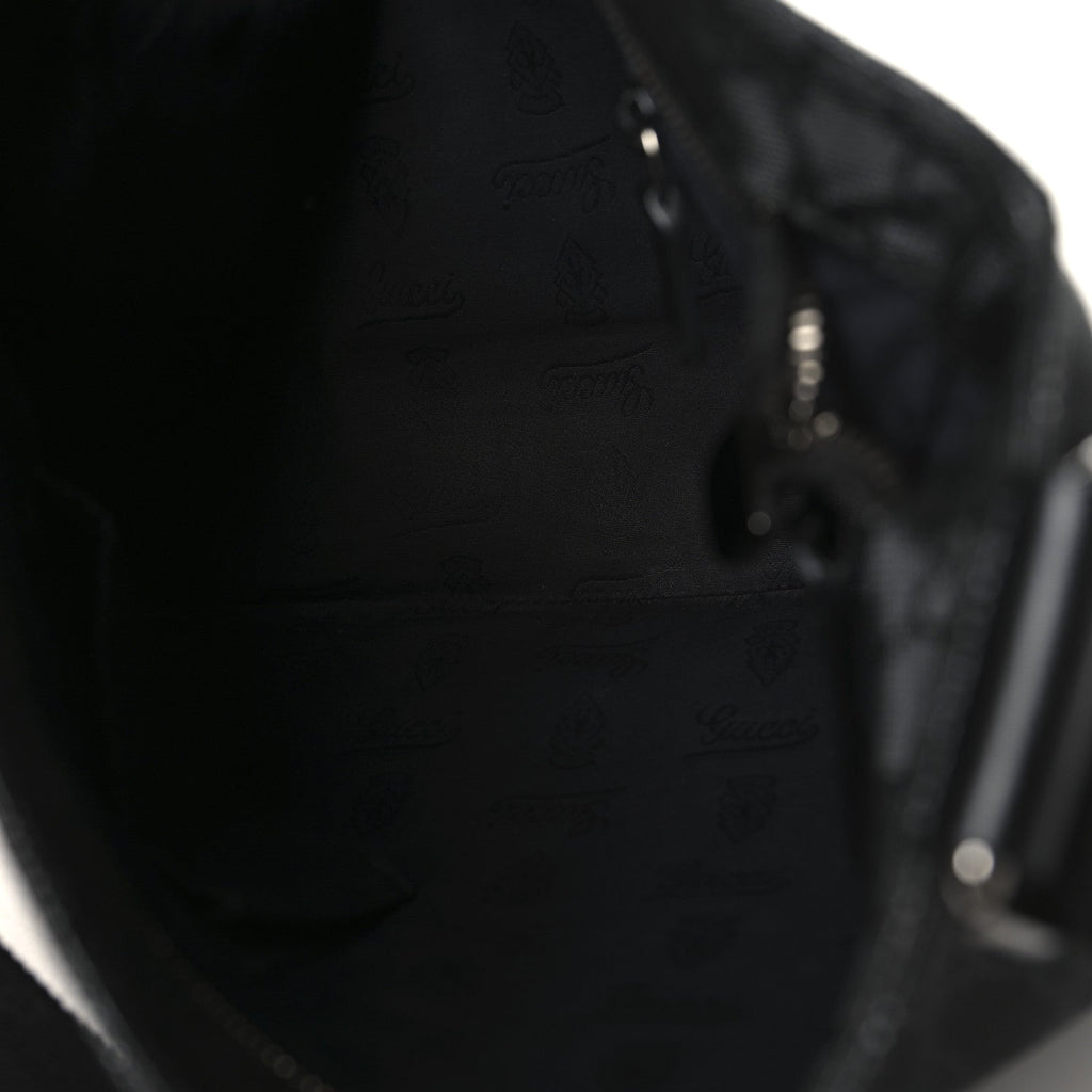 Imprime Monogram Medium Flat Messenger Bag Black