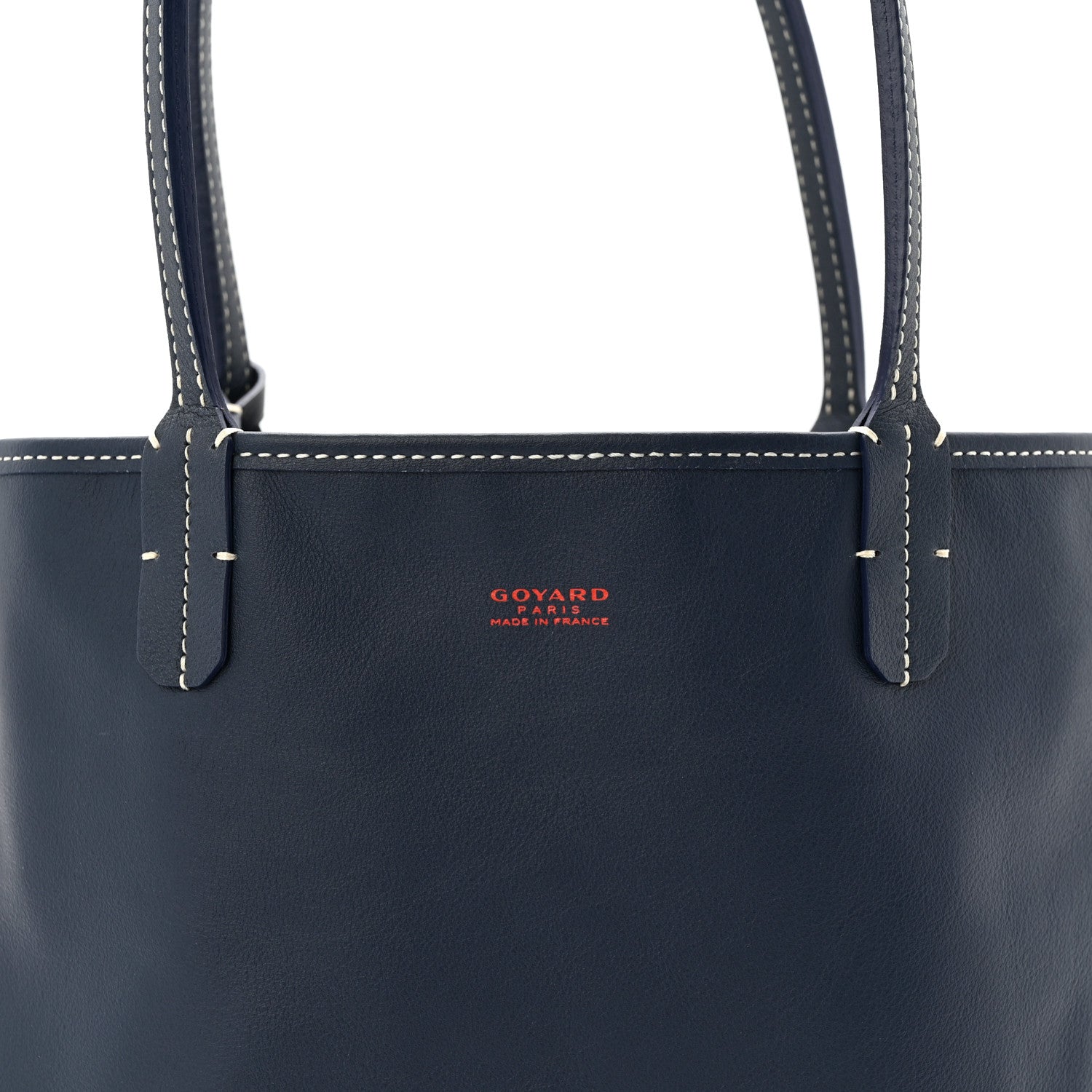 Goyardine Reversible Mini Anjou Navy