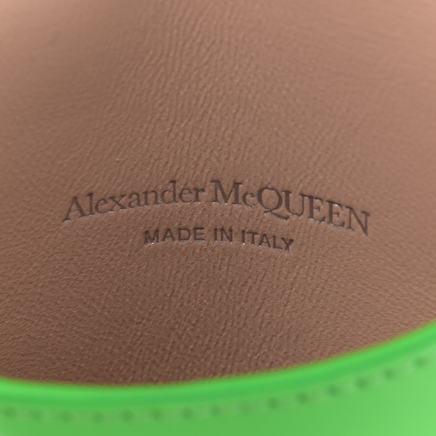 Calfskin The Curve Micro Crossbody Pouch Bag Kelly Green