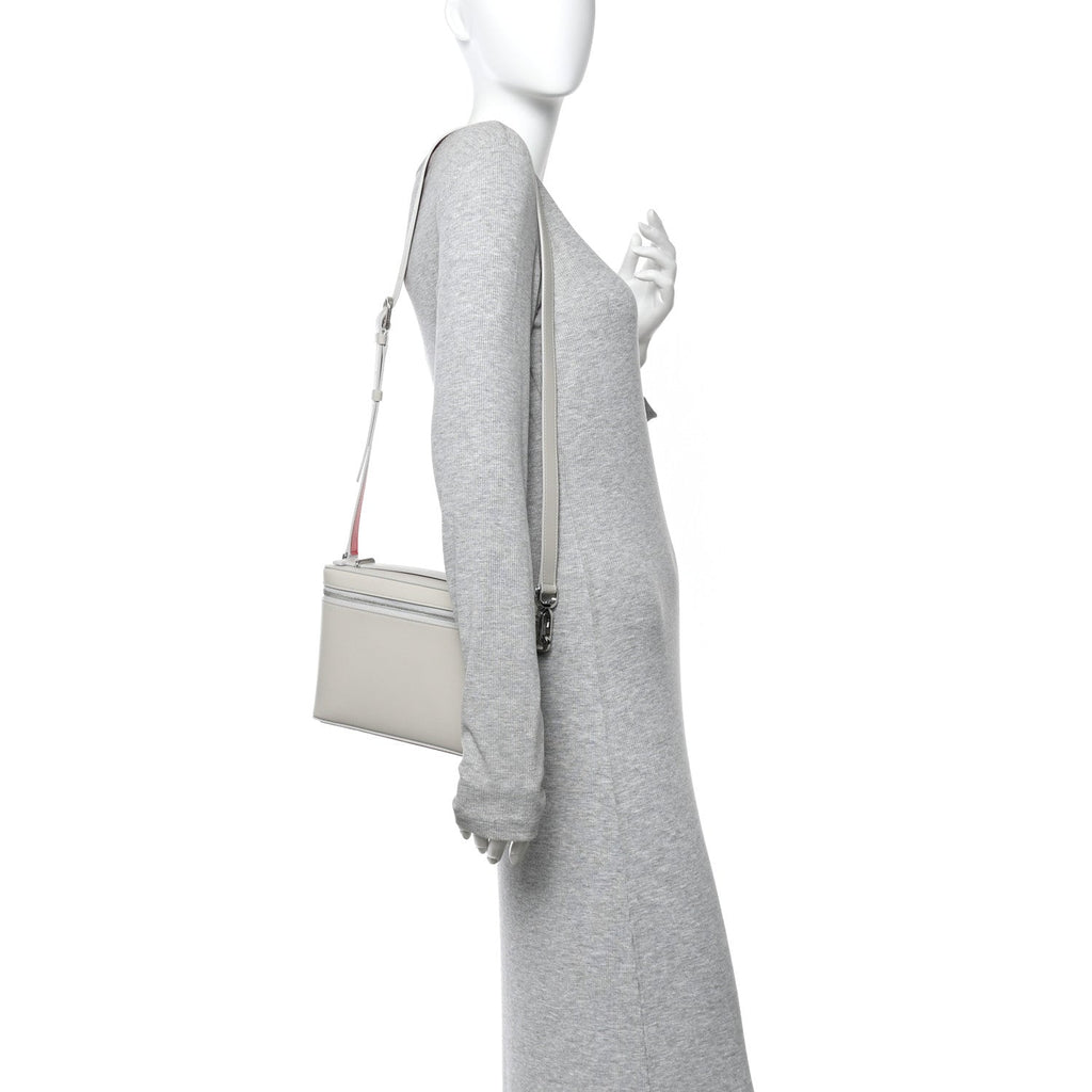 Calfskin Paris Kypipouch Top Handle Bag Albatre