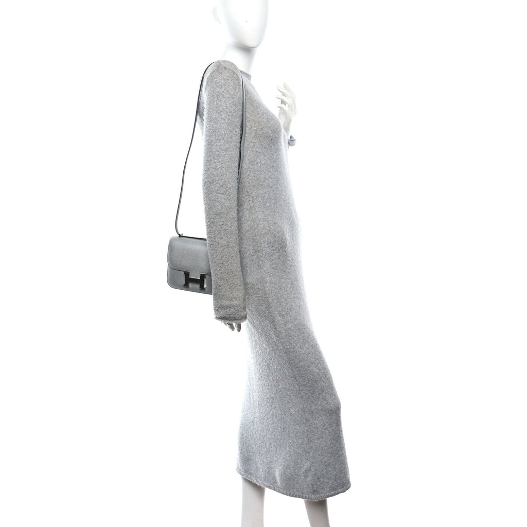 Metallic Chevre Chamkilight Constance 18 Argent