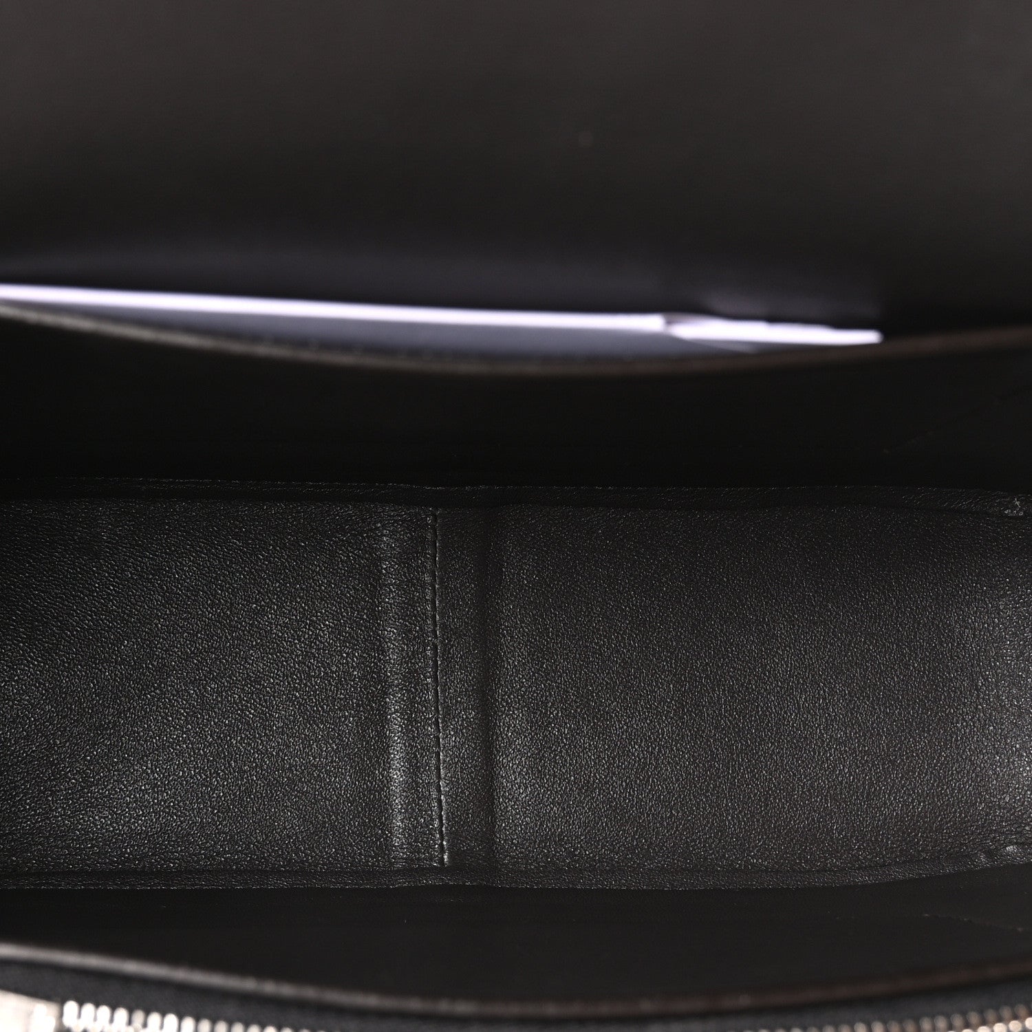 Shiny Smooth Calfskin Medium Frame Shoulder Bag Liquorice Antique Rose