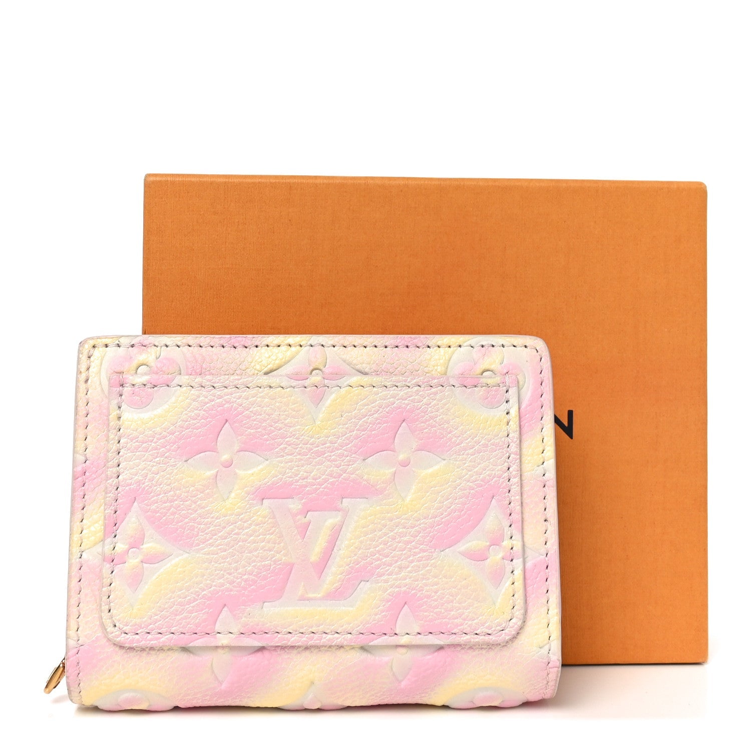 Empreinte Monogram Summer Stardust Clea Wallet Pink
