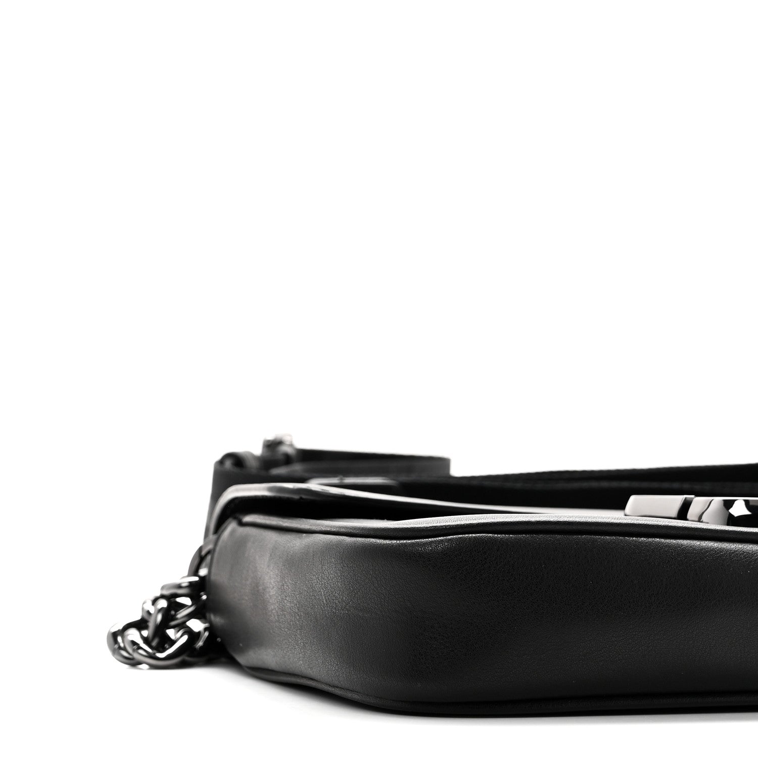 Calfskin The J Marc Shoulder Bag Black