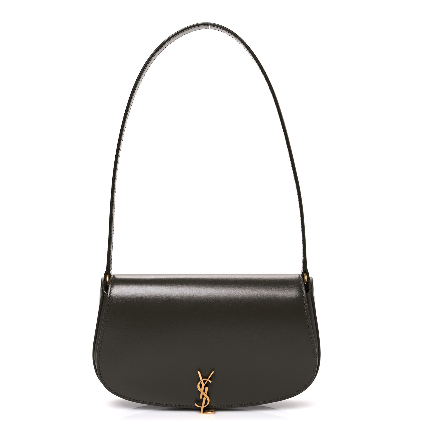 Box Calfskin Mini Voltaire Shoulder Bag Urban Grey