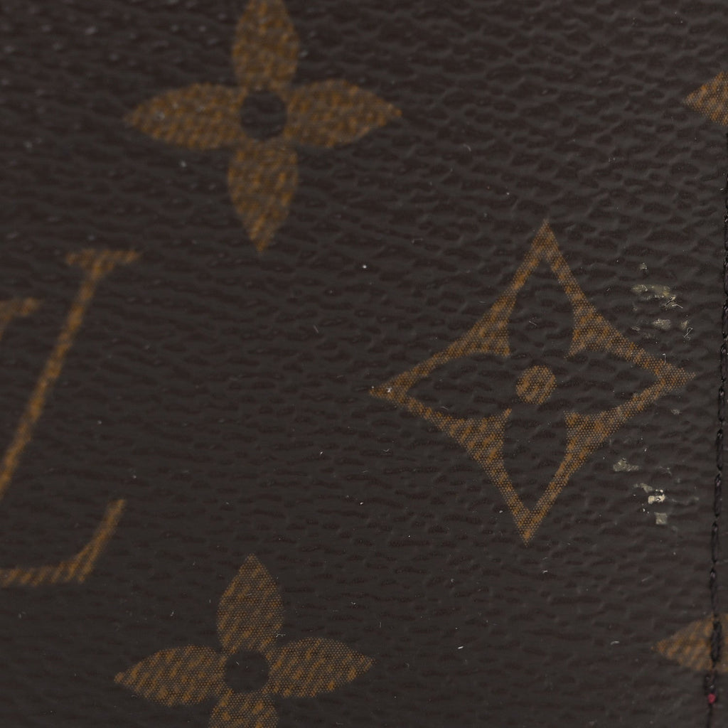 Monogram Clemence Wallet Fuchsia