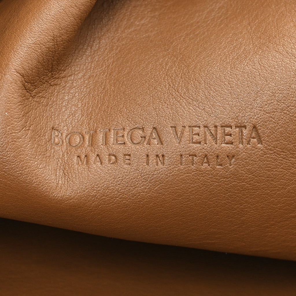 Smooth Butter Calf The Pouch Oversized Clutch Teak