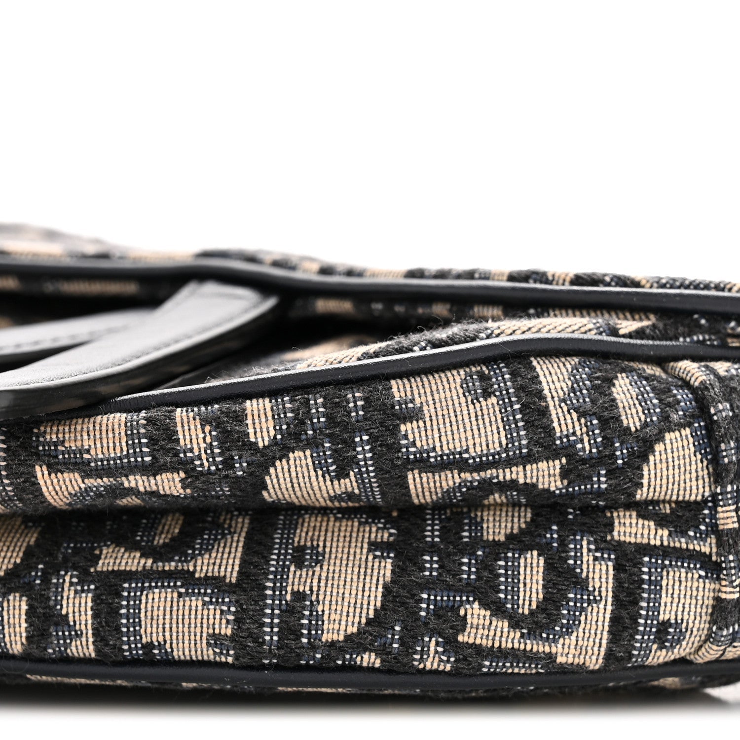 Oblique Mini Saddle Bag Blue