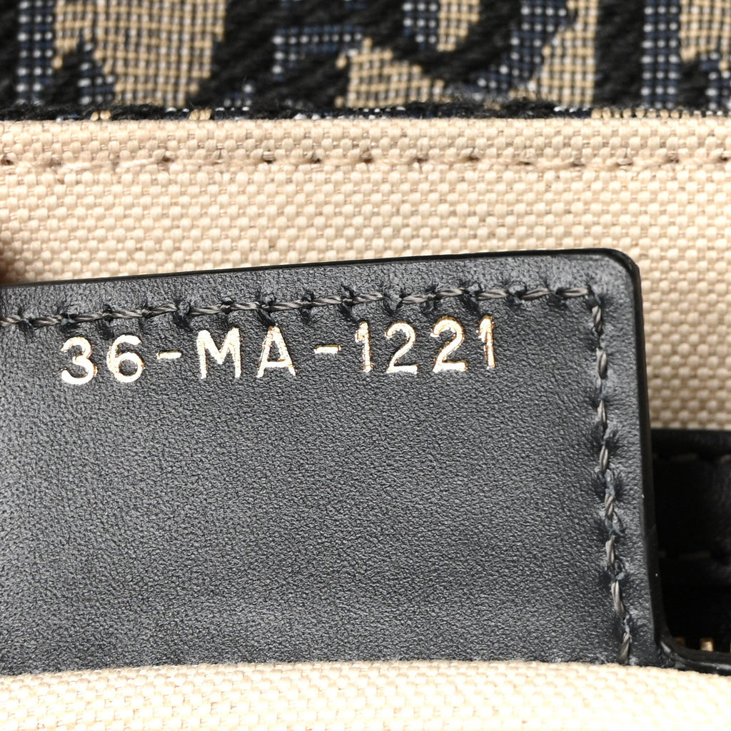 Oblique Saddle Bag Blue