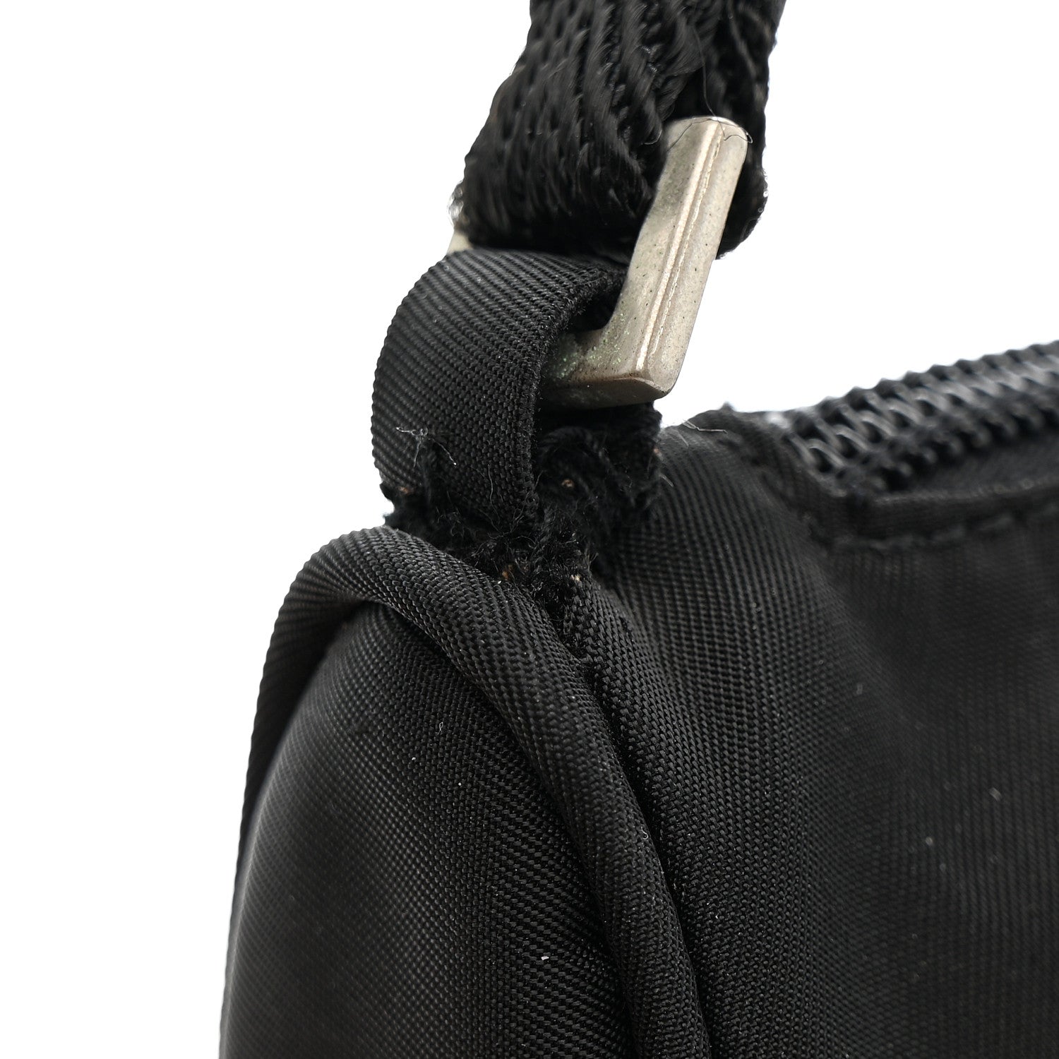 Tessuto Nylon Pochette Bag Black