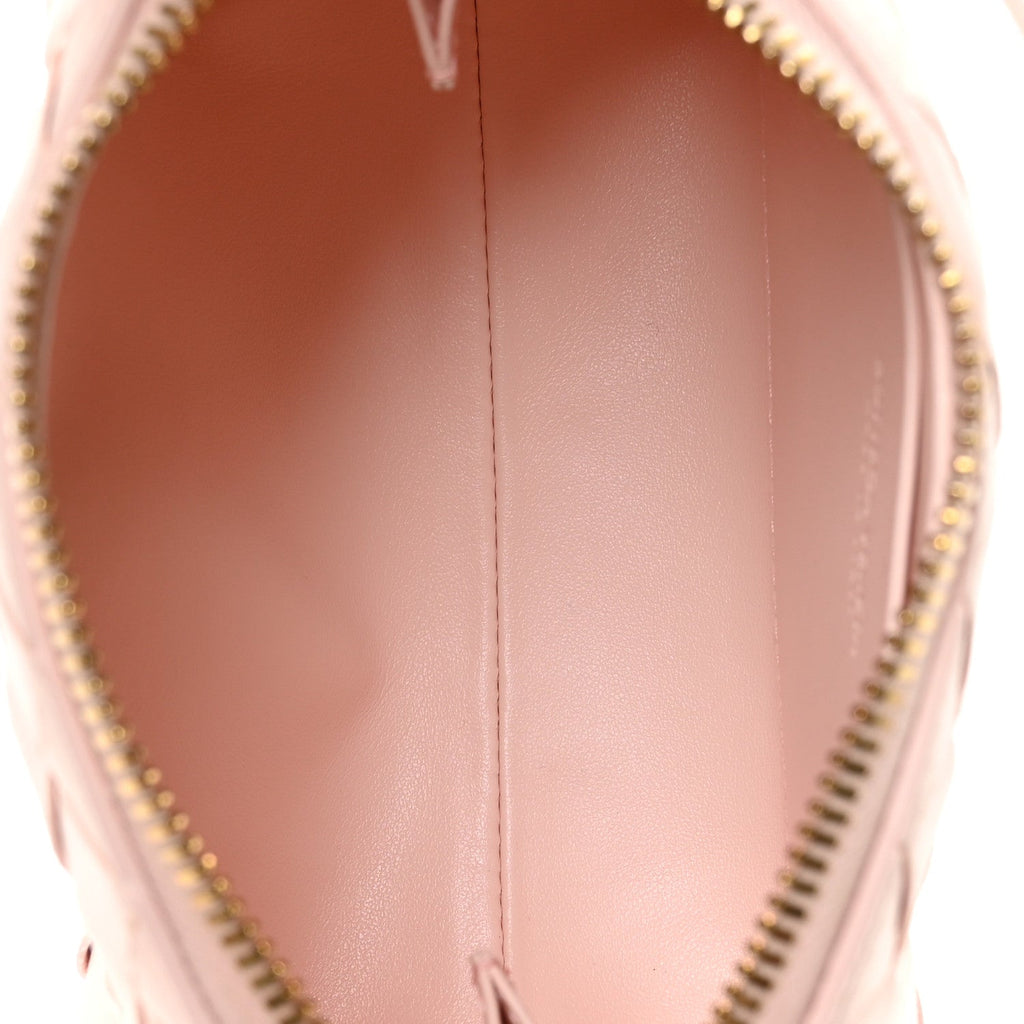 Nappa Intrecciato Concert Pouch Seashell