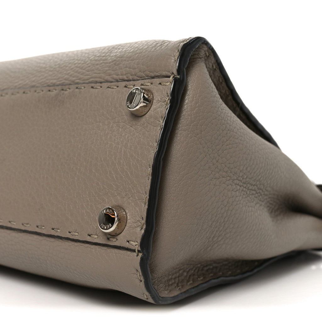 Cuoio Romano Selleria Medium Peekaboo Iconic Satchel Corda