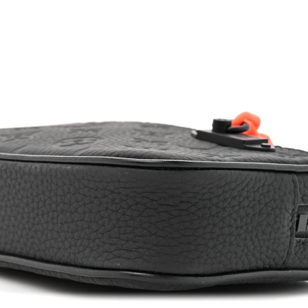 Taurillon Monogram Uniformes Solar Ray Soft Pochette Volga Belt Bag Black