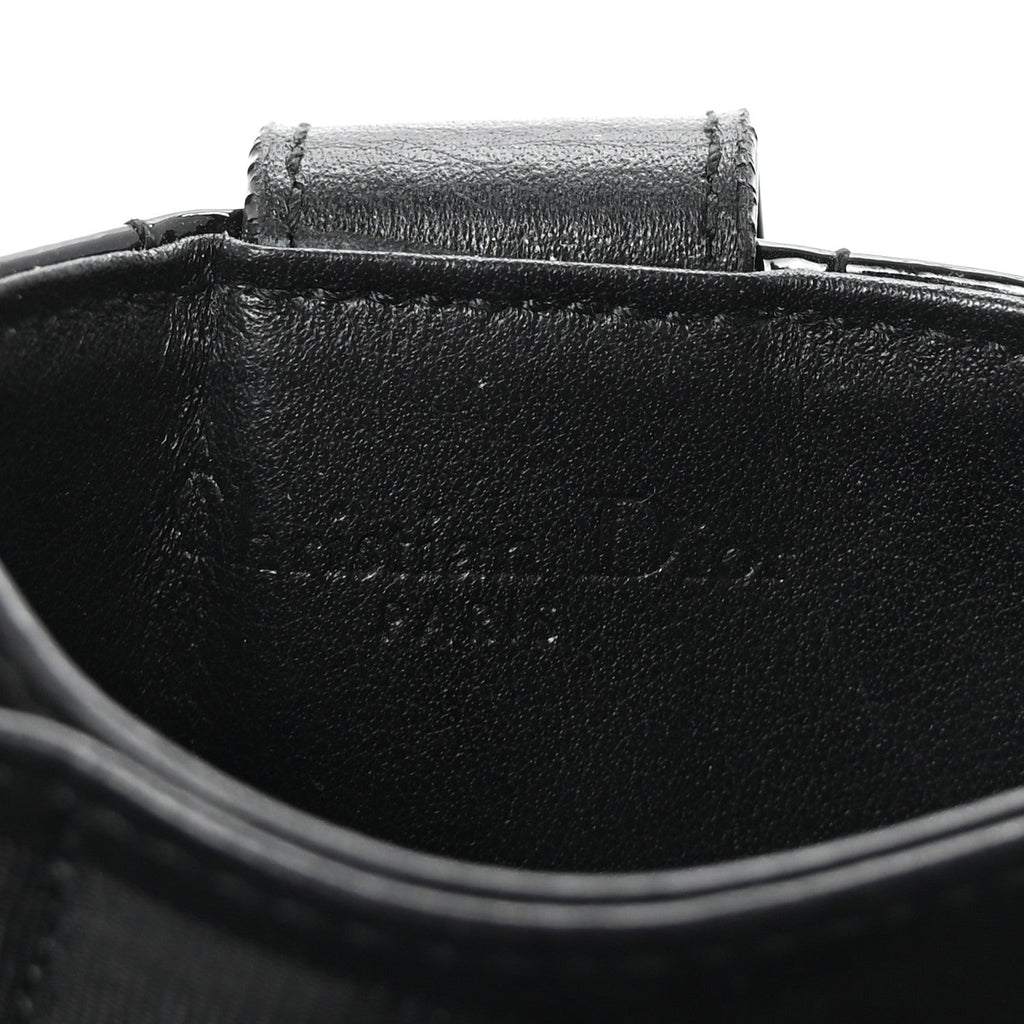 Patent Cannage Lady Dior 5-Gusset  Holder Black