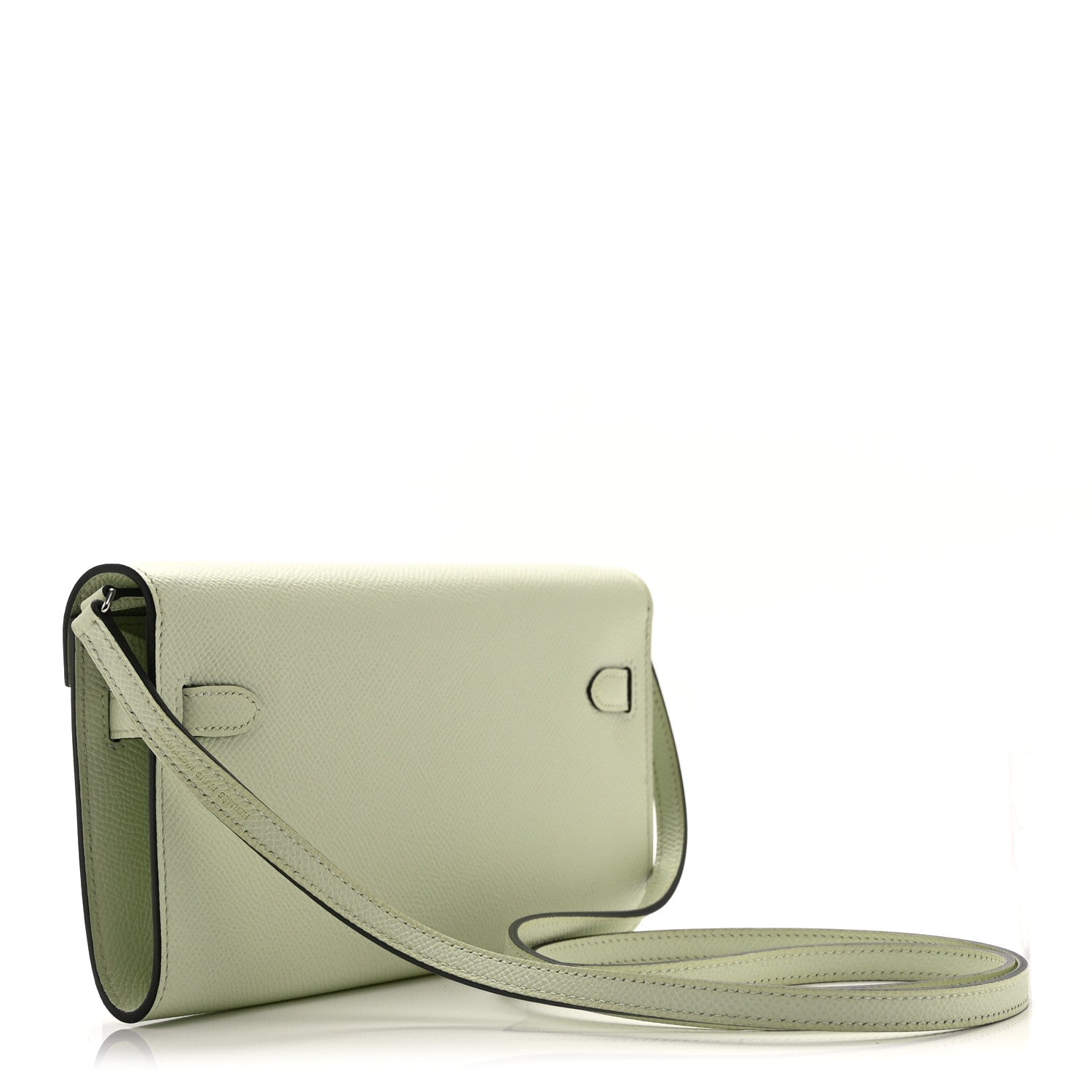 Epsom Kelly Wallet To Go Vert Fizz