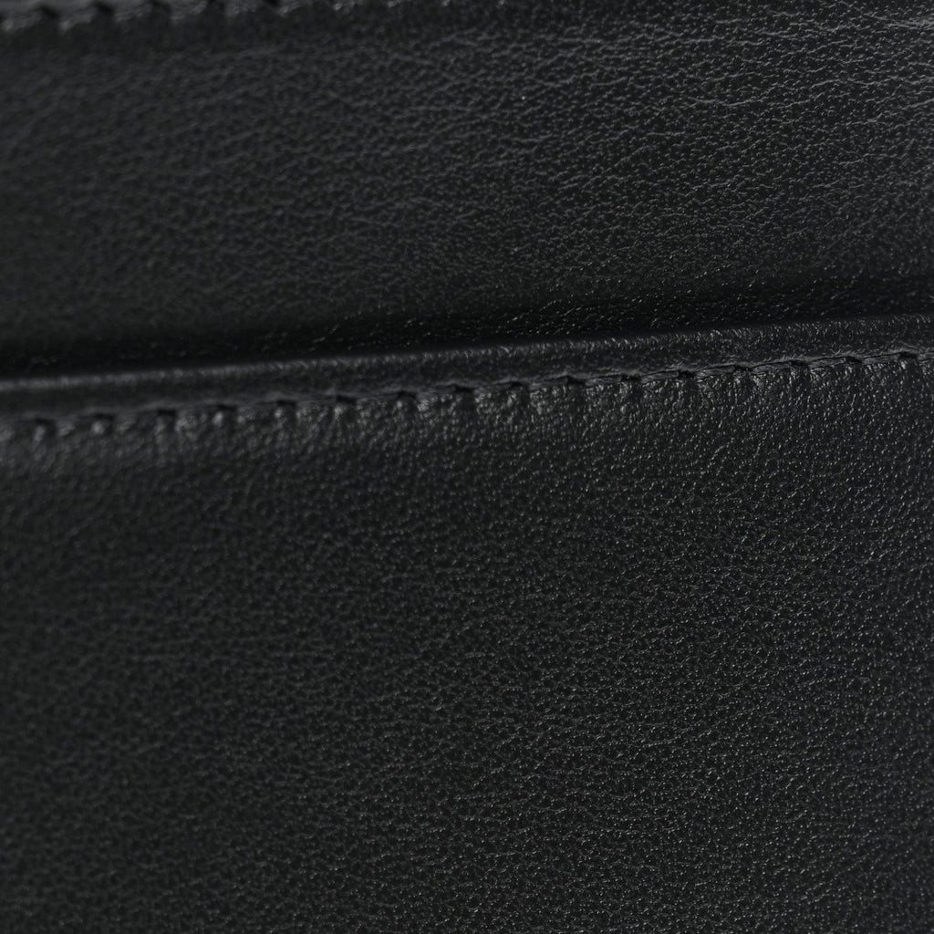Caviar Quilted Boy Wallet On Chain WOC Black